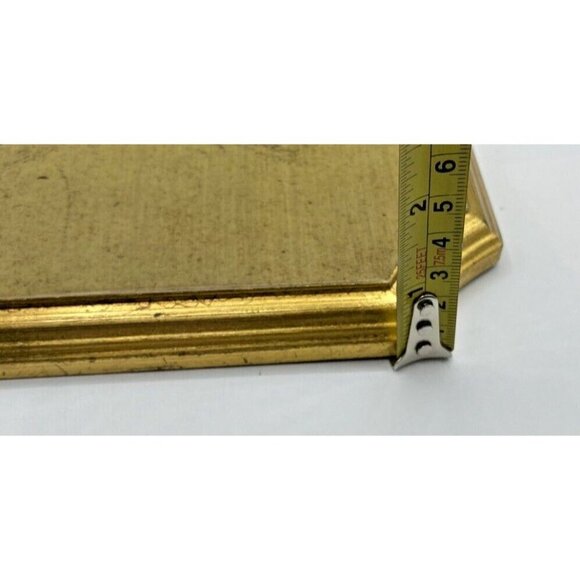 Leonardo Da Vinci Reproduction Art Print On Wood Made In Italy Bevel Gold Tone - Picture 14 of 16